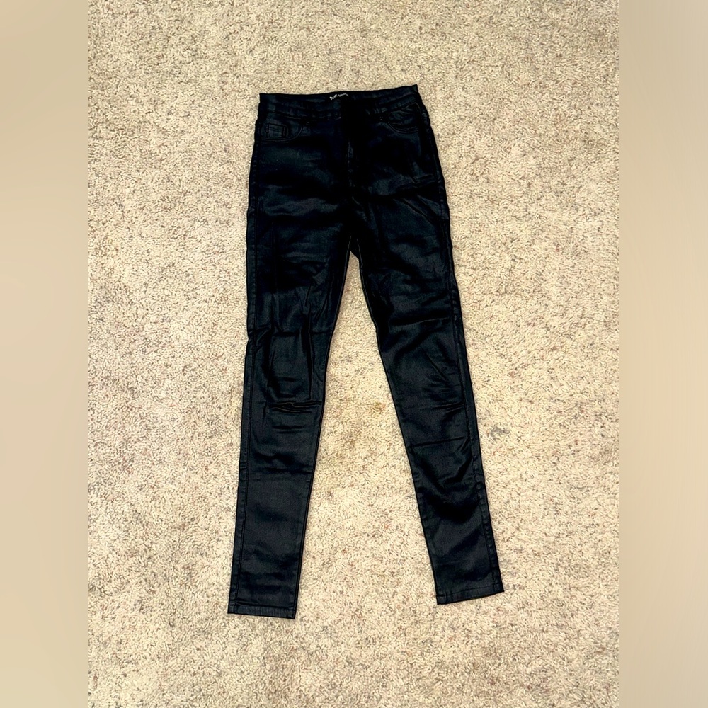 Black Leather Pants